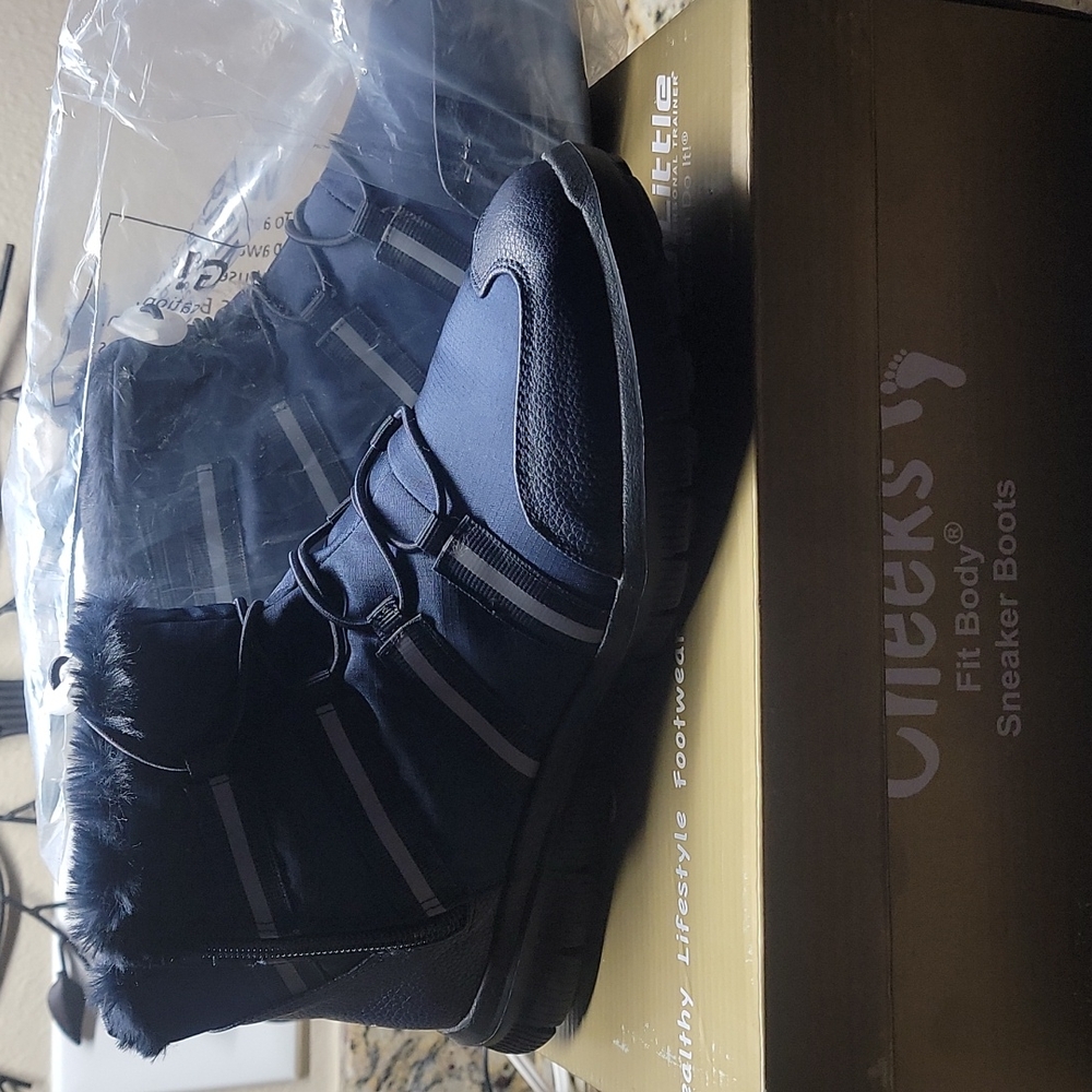 🙂Tony Little sneaker boot